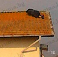 Самоубиецът в Сандански, който заплаши, че ще скочи от покрив - заспа