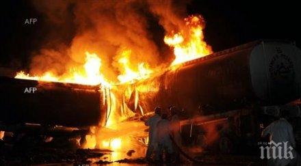 русия унищожила 1200 горивни цистерни ислямска държава сирия