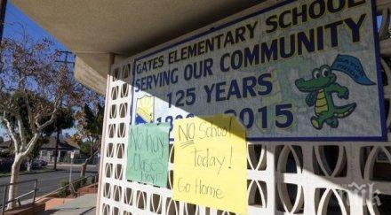 1000 училища лос анджелис отварят врати фалшив сигнал заплаха