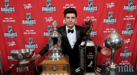 първи път историята хокеен вратар спортист годината канада