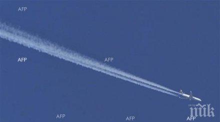 мъж души жена самолет заради спусната облегалка