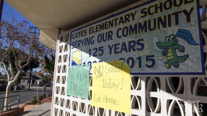 Над 1000 училища в Лос Анджелис отварят врати след фалшив сигнал за заплаха
