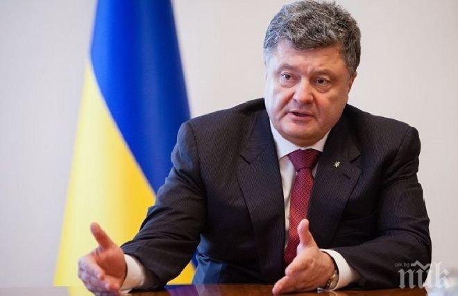 Порошенко: „Северен поток-2“ е сериозна заплаха за енергийна сигурност на Украйна