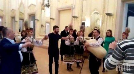 антонио бандерас влюби българските традиции изненадващо игра хоро ангелкова видео