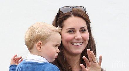 принц джордж тръгва ясла