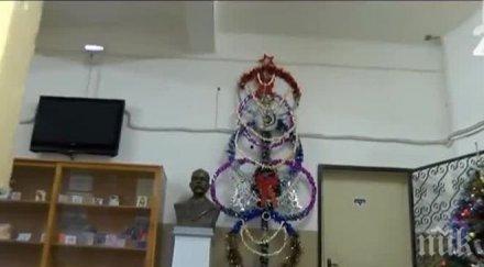 издигнаха метрова сурвачка хасково