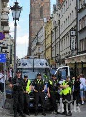 военната полиция полша нахлу център нато варшава