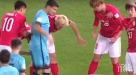 брутална контузия помрачи полуфинала барса гуанджоу видео