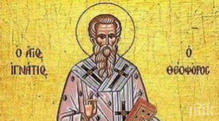 игнажден важен първият гост къщата