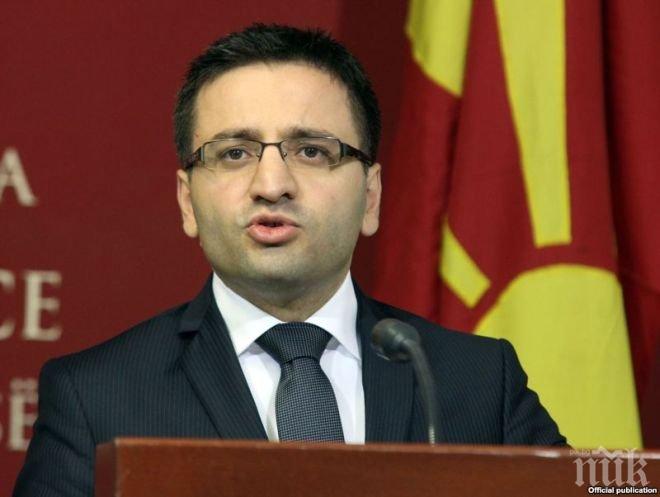 Фатмир Бесими: Важно е, че имаме подкрепата на България при евроинтеграцията на Македония
