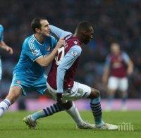 Астън Вила спря възхода на Нюкасъл