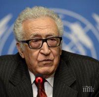 Лахдар Брахими: Ролята на САЩ и Русия за Сирия е изключително важна 