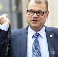 Финландският премиер: ЕС ще има нужда от общ граничен контрол, ако иска да удържи потоците бежанци
