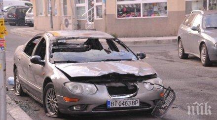 запалиха колата скандален лекар снимки