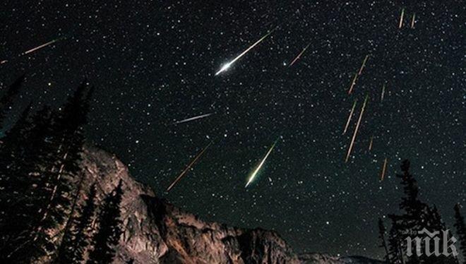 Метеори Малка мечката ще прелетят над Земята преди Коледа