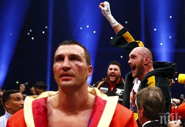 Реваншът Кличко - Фюри ще е между април и юни догодина