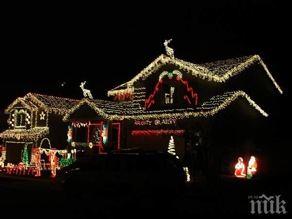 Къщата на полско семейство свети с 67 000 лампички всяка година 