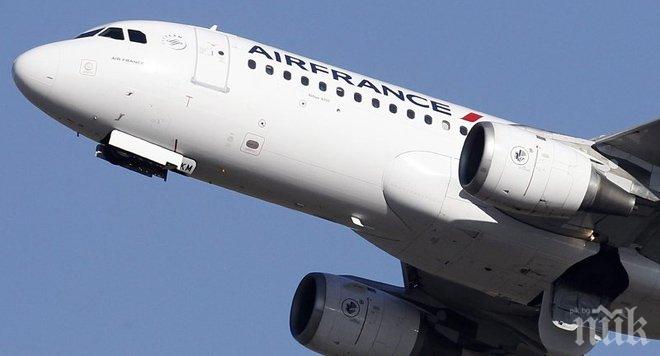 Шестима пасажери са били разпитани за случая със самолета на „Еър Франс“, кацнал в Кения
