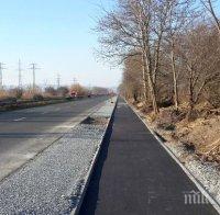 Вижте новата велоалея от Бургас до Крайморие, колоездачите възхитени от нея