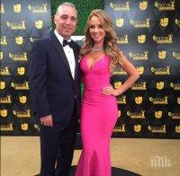 Стоичков с легендите Холифийлд и Дон Кинг... и с красива колежка (СНИМКИ)
