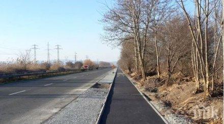 вижте новата велоалея бургас крайморие колоездачите възхитени нея