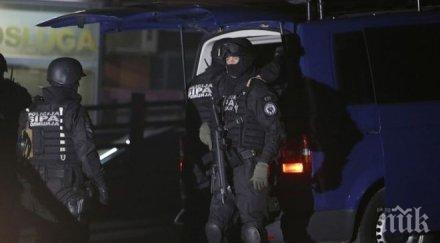 босна арестува трафиканти оръжия германия