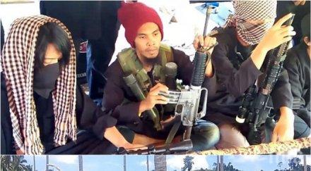 ексклузивно ислямска държава превзе филипините вижте джихадистите тренират убиват хора видео снимки