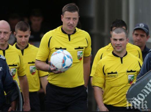 Остраненият рефер Таско Тасков купонясва в нощен клуб (снимка)