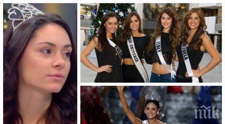 ексклузивно красавицата радост враца разкри един скандал грандиозното шоу мис вселена снимки