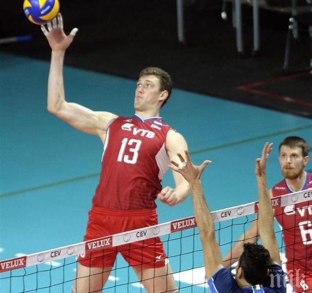 Русия без звездата си срещу България на олимпийската квалификация в Берлин