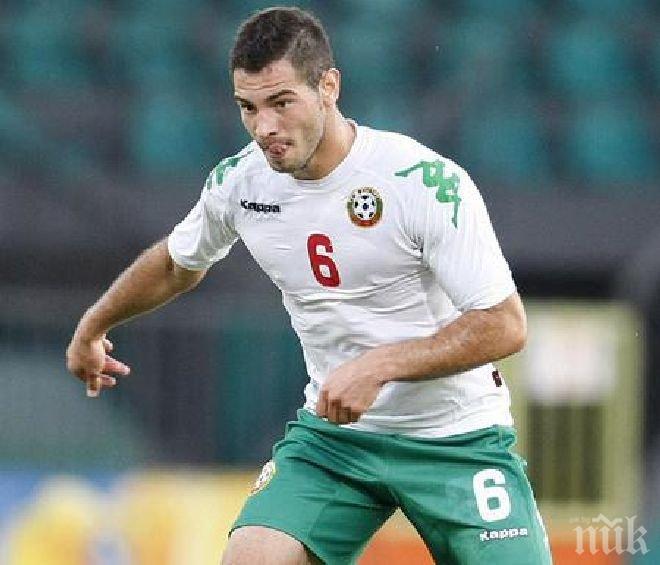 Симеон Славчев игра при победа на Аполон в Кипър