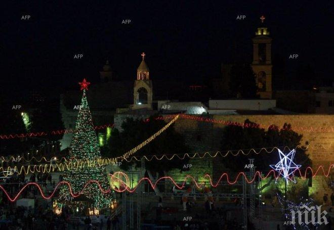 Засилени мерки за сигурност и осезаемо по-малко посетители във Витлеем тази година