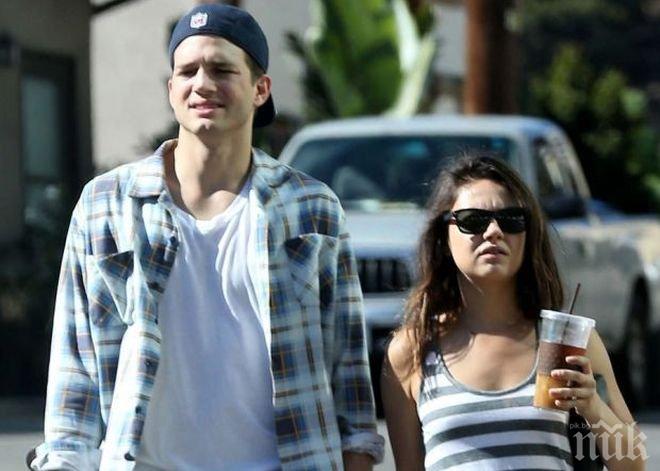 Слух: Аштън Кътчър кръшка на Мила Кунис