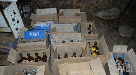 полицията иззе 100 литра алкохол имот поморие