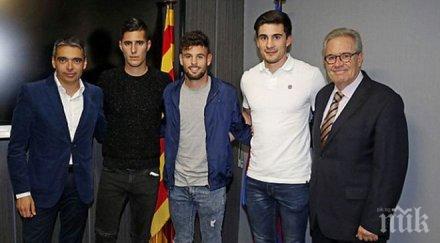 барселона изгони светкавично ново попълнение хули каталуня