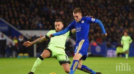 голяма битка без победител лестър манчестър сити