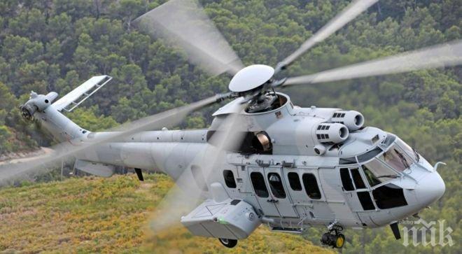 Хеликоптер на националната гвардия на Венецуела падна в Колумбия