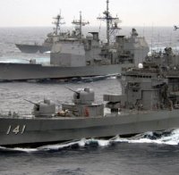 Япония в паника от китайските кораби в спорните води 