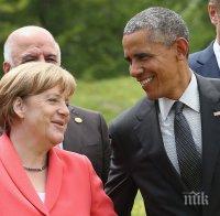 Обама ще осбъди ТТИП с Меркел през април 