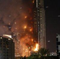Горелият хотел в Дубай може да не възобнови работа