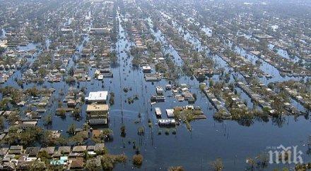 наводненията превърнаха парагвайско градче остров