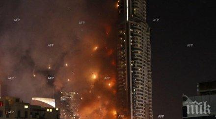 горелият хотел дубай възобнови работа