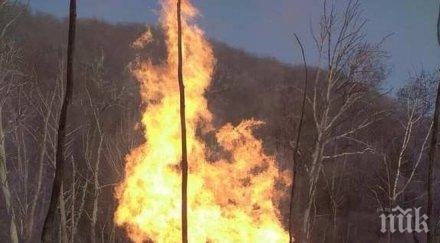 извънредно украински газопровод взриви снимки видео