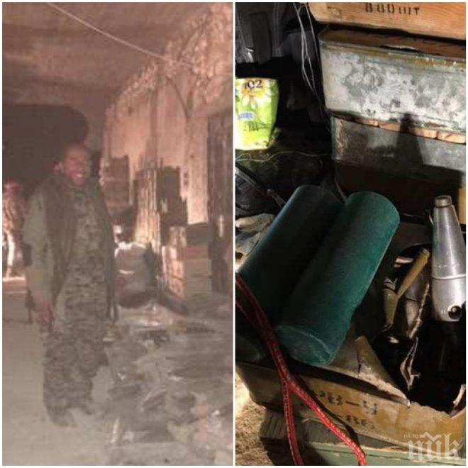 Ексклузивно в ПИК! Кюрдите обезоръжиха терористите от „Ислямска държава”! Вижте какви боеприпаси намериха (снимки)