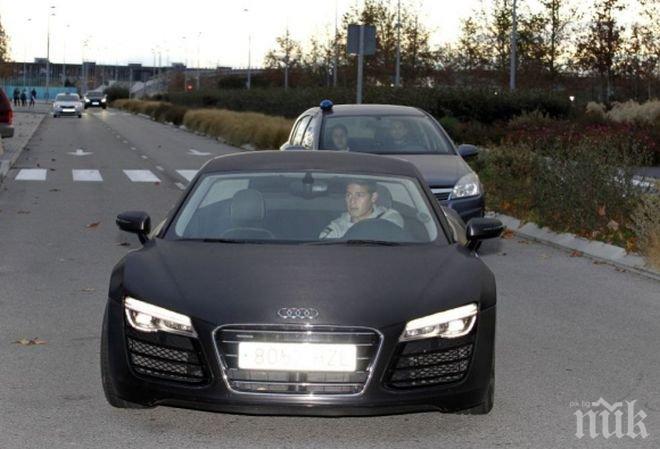 В Реал започнаха годината с преследване в стил Бързи и яростни (видео)