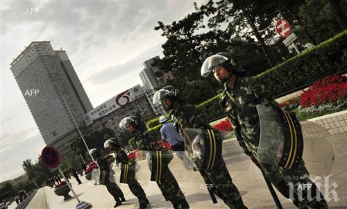 Полицията в Китай е задържала пет души за разпространение на слухове за терористични атаки