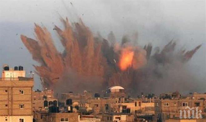 Израел бомбардира обекти на Хамас в Газа