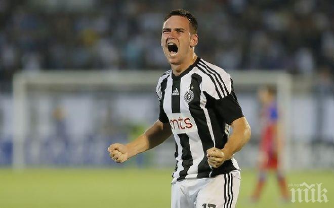 Вундеркинд на Партизан пред подпис с Борусия (Дортмунд)