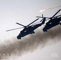 Нови въздушни удари са нанесени по позиции на 