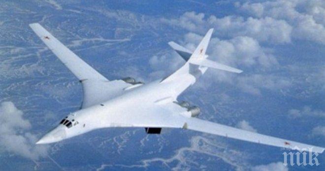 Белия лебед от Русия! Вижте най-големия бомбардировач в историята, който разрушава всичко след себе си (видео)